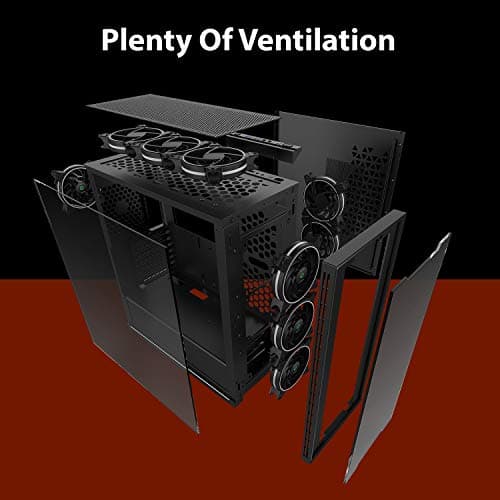 GameMax View ARGB Tempered Glass Mid Tower Case image