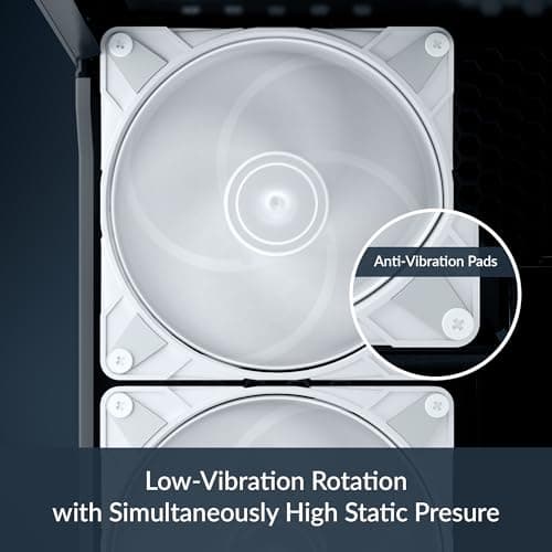 ARCTIC P14 Max 140mm White PWM 95 CFM 1-Pack image