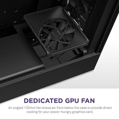 NZXT H5 Elite ATX Mid Tower Black Tempered Glass Side Panel image