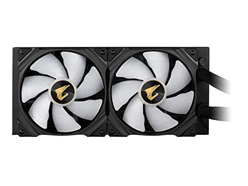 Gigabyte AORUS WATERFORCE X Water 280mm 89.18 CFM Black image