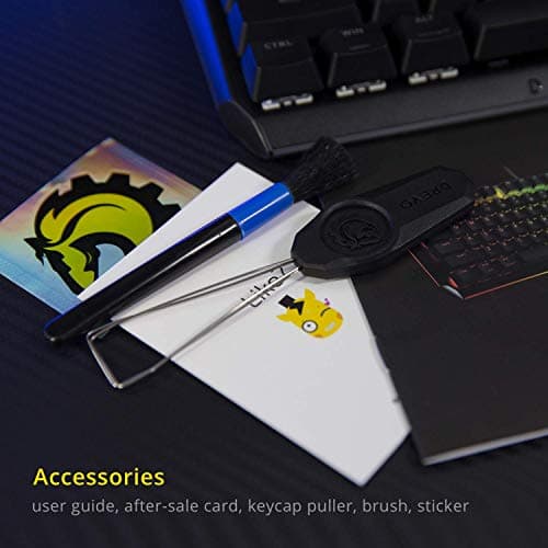 Drevo BladeMaster TE RGB Wired Gateron Red Mechanical Gaming Keyboard image