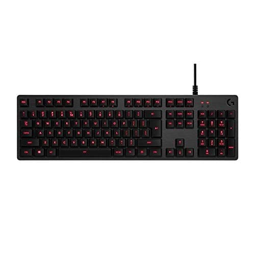Logitech G413 Backlit Mechanical Gaming Keyboard with USB Passthrough - Carbon image