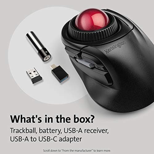 Kensington Orbit Fusion Wired/Wired/Wireless Laser Mouse image