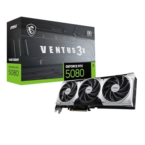 MSI VENTUS 3X OC PLUS GeForce RTX 5080 16 GB main image