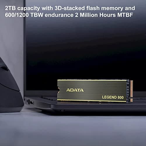ADATA Legend 800 2TB SSD M.2-2280 PCIe 4.0 X4 NVMe image