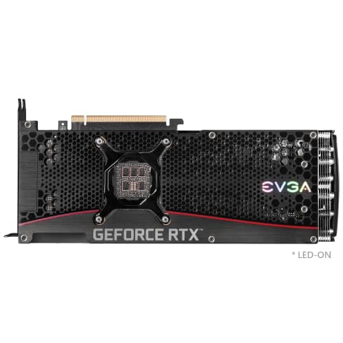 EVGA XC3 ULTRA GAMING GeForce RTX 3080 LHR 12GB GDDR6X Black image