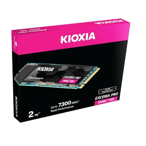 KIOXIA EXCERIA PRO 2TB M.2-2280 SSD PCIe 4.0 x4 NVMe image