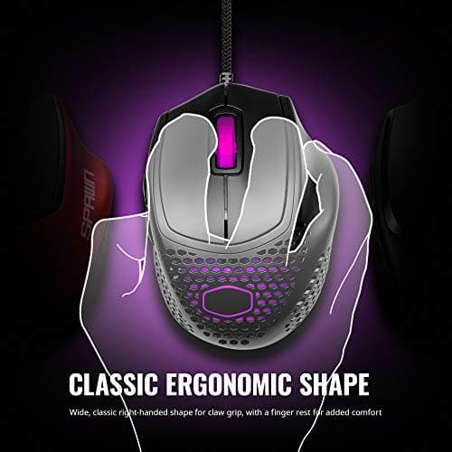 Cooler Master MM720 Matte Wired Optical Gaming Mouse image