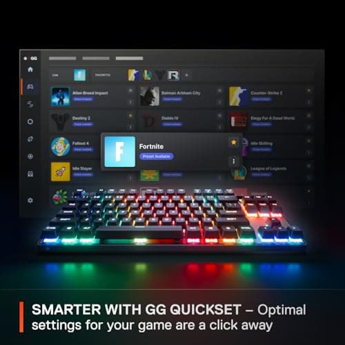 SteelSeries Apex Pro Gen 3 RGB OmniPoint 3.0 Wired/Wireless/Bluetooth Gaming Keyboard image