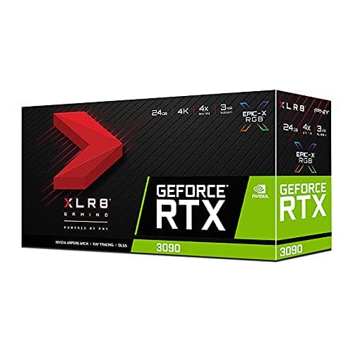PNY XLR8 Gaming EPIC-X RGB GeForce RTX 3090 24GB GDDR6X Black image