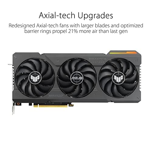 Asus GeForce RTX 4070 Ti TUF GAMING OC 12GB GDDR6X Black image