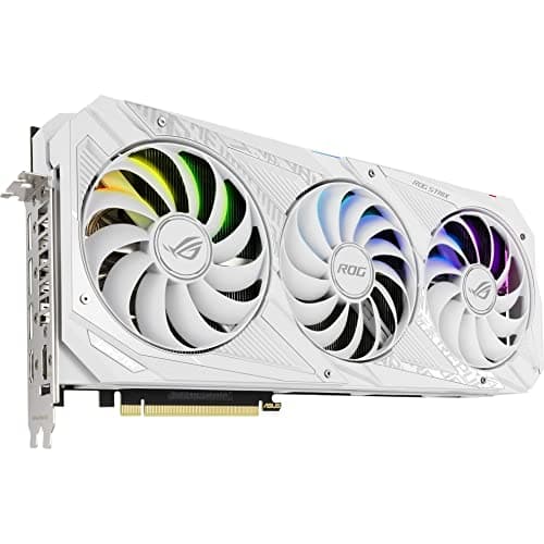 Asus ROG STRIX WHITE OC V2 GeForce RTX 3080 10GB LHR 10GB GDDR6X White image