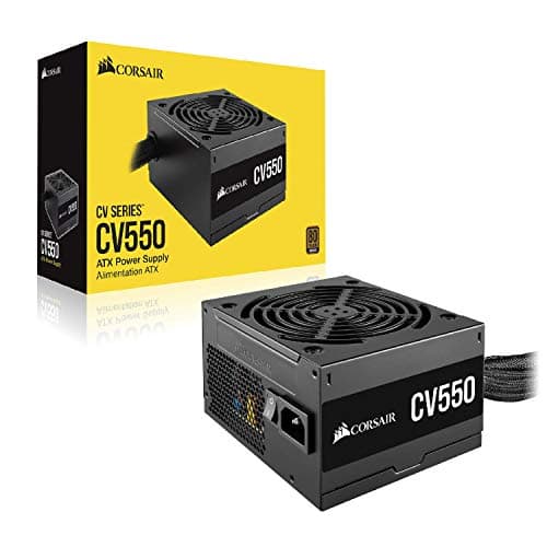 CORSAIR CV Series CV550 CP-9020210-NA 550 W ATX12V 80 PLUS BRONZE Certified Non-Modular Power Supply image