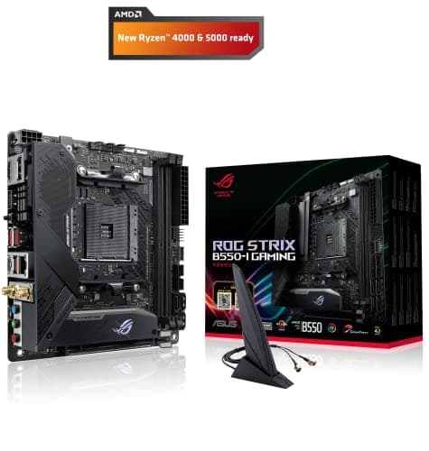 Asus B550 ROG STRIX B550-I GAMING AM4 DDR4 Mini ITX image