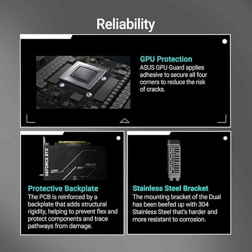 Asus DUAL GeForce RTX 5050 8GB GDDR6 Black image