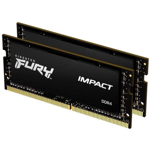 Kingston FURY Impact Black DDR4-3200 SODIMM CL20 16GB (2x8GB) image