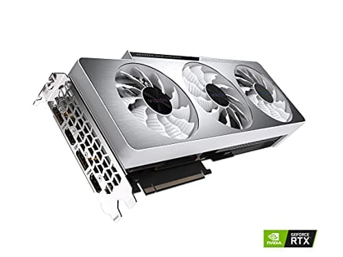 Gigabyte GeForce RTX 3070 Ti Vision OC 8GB GDDR6X White / Silver image