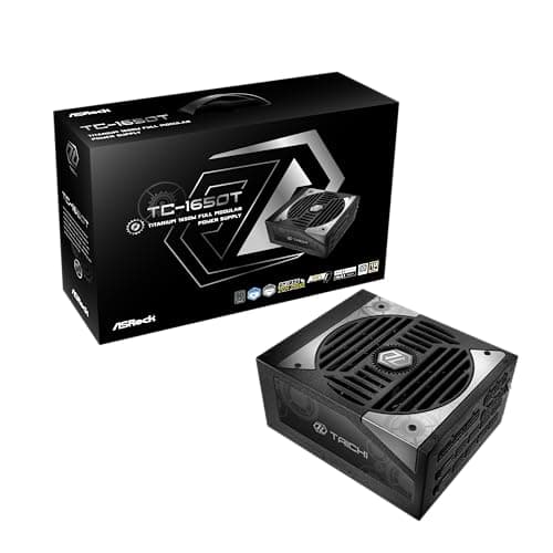 ASRock Taichi TC-1650T Black / Silver ATX 1650W Fully Modular 80+ Titanium Certified main image