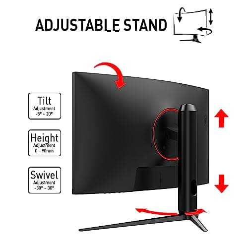 MSI Optix G271CP 27" 1080p 165Hz VA Curved Monitor image