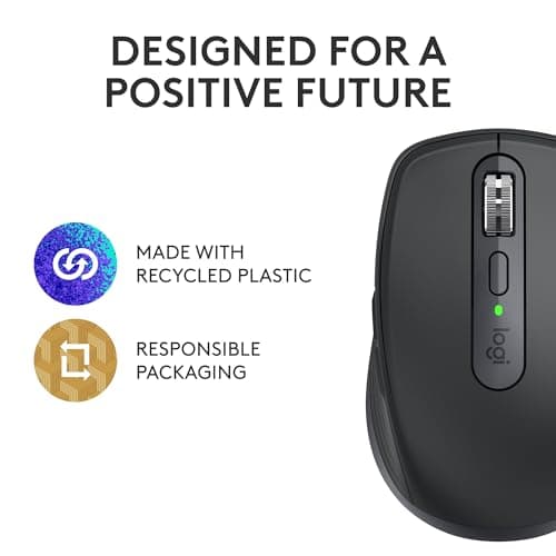 Logitech MX Anywhere 3S Laser Bluetooth Wireless Wired Mouse image