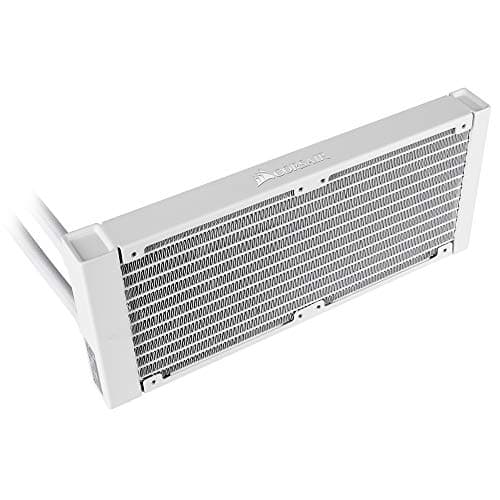 Corsair H100i RGB PLATINUM SE Water 240mm 63 CFM White image