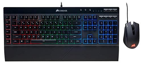 Corsair K55 RGB Wired Gaming Keyboard With Optical Mouse image