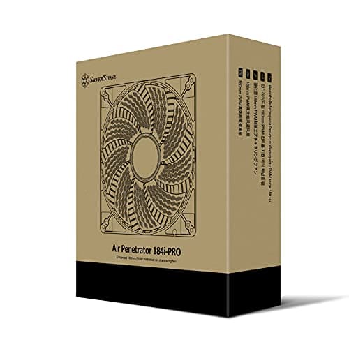 Silverstone Air Penetrator 184i PRO 180mm Black PWM 4th Generation image