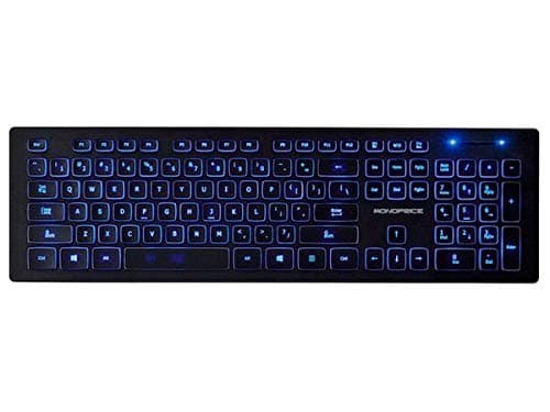 Monoprice 11795 Wired Slim Keyboard image
