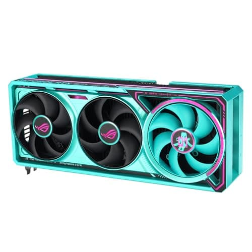 Asus ROG Astral OC HATSUNE MIKU EDITION GeForce RTX 5080 16GB GDDR7  image
