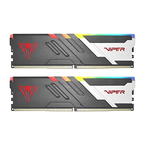 Patriot Viper Venom RGB Black / White DDR5-6600 CL40 32GB (2x16GB) main image