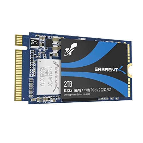 Sabrent Rocket 2TB SSD M.2-2242 PCIe 3.0 x4 NVMe image
