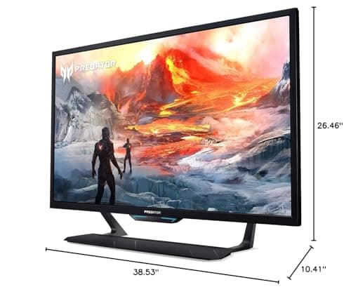 Acer Predator CG437K Pbmiiippuzx 43" 4K 120Hz VA Monitor image