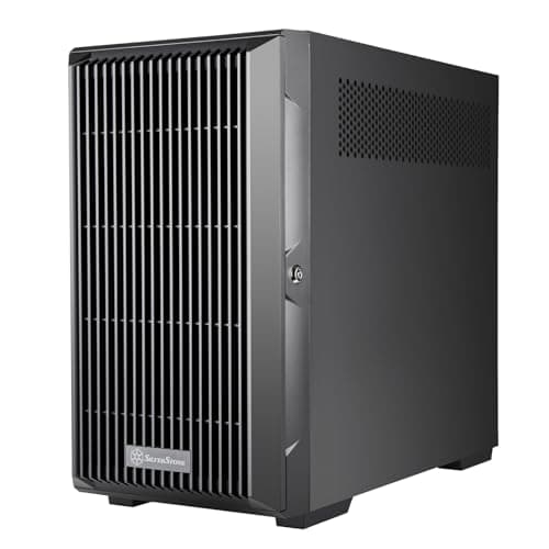 Silverstone CS382 ATX Mid Tower Black with USB 3.2 Gen 2 Type-C and USB 3.2 Gen 1 Type-A image