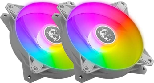 MSI MPG F120 120mm White ARGB PWM 2-Pack image