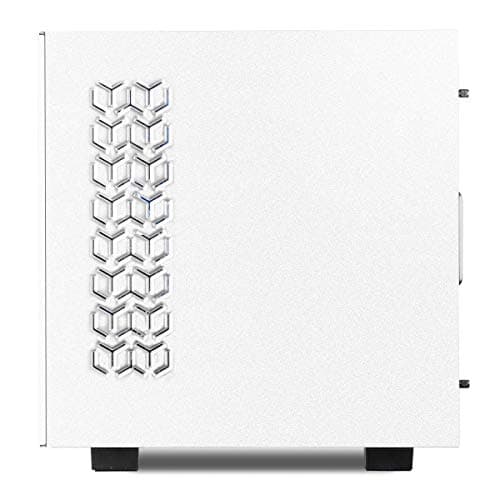 iBuypower Snowblind S ATX Mid Tower White Tempered Glass Side Panel image