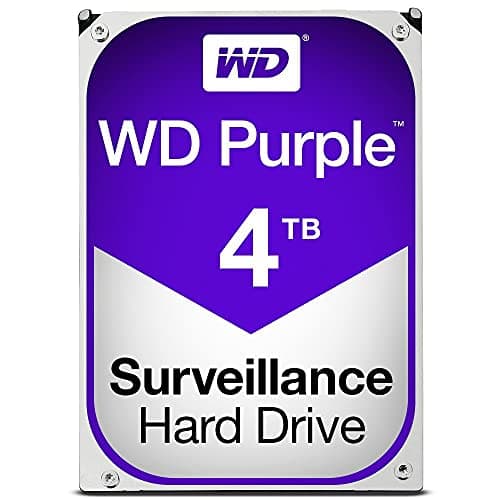 Western Digital Purple 4TB 3.5" HDD 5400 RPM SATA image