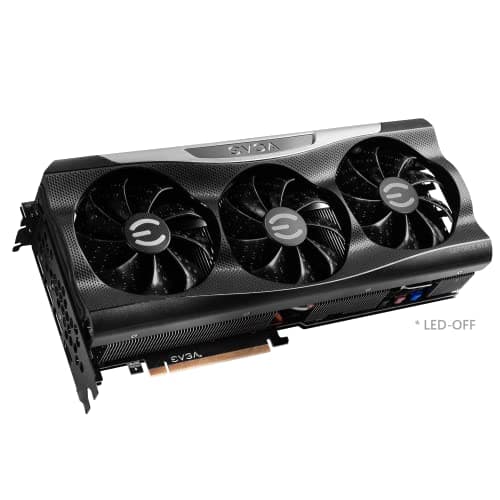 EVGA FTW3 ULTRA GAMING GeForce RTX 3080 LHR 12GB GDDR6X Black image