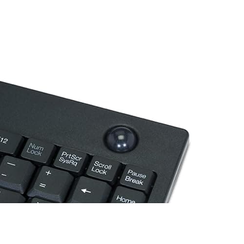 Adesso WKB-3100UB Wireless Mini With Trackball Keyboard image