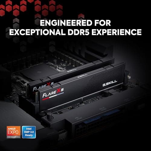 G.Skill Flare X5 Black DDR5-6000 CL36 128GB (2x64GB) image