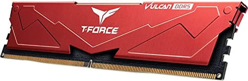 TEAMGROUP T-Force Vulcan Red DDR5-5200 CL40 16GB (1x16GB) image