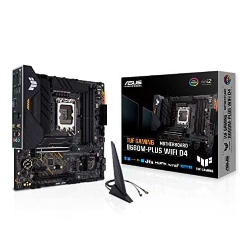 Asus B660 TUF GAMING B660M-PLUS WIFI D4 DDR4 Micro ATX image