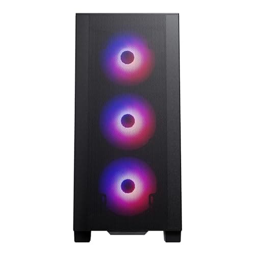 Phanteks XT PRO ULTRA ATX Mid Tower Black with Tempered Glass Side Panel and USB 3.2 Gen 2 Type-C, USB 3.2 Gen 1 Type-A image