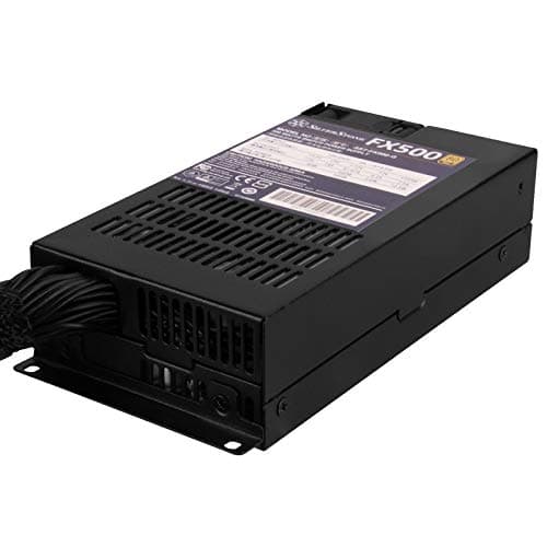 Silverstone FX500-G Black Flex ATX 500W Non-Modular 80+ Gold Certified image