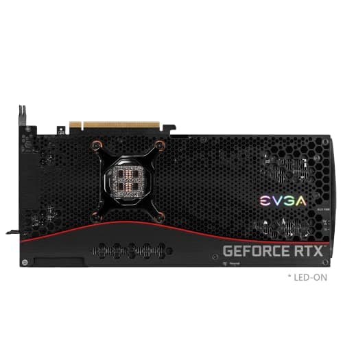 EVGA FTW3 ULTRA GAMING GeForce RTX 3080 LHR 12GB GDDR6X Black image