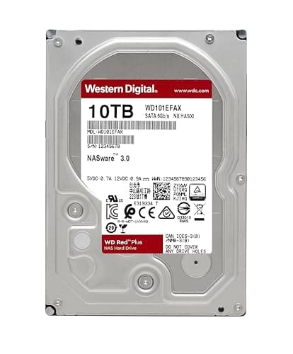 Western Digital Red 10TB 3.5" HDD 5400RPM SATA image