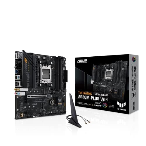 Asus TUF GAMING A620M-PLUS WIFI AM5 DDR5 Micro ATX main image