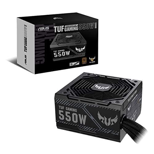 Asus TUF Gaming B Black 550W Non-Modular 80+ Bronze image
