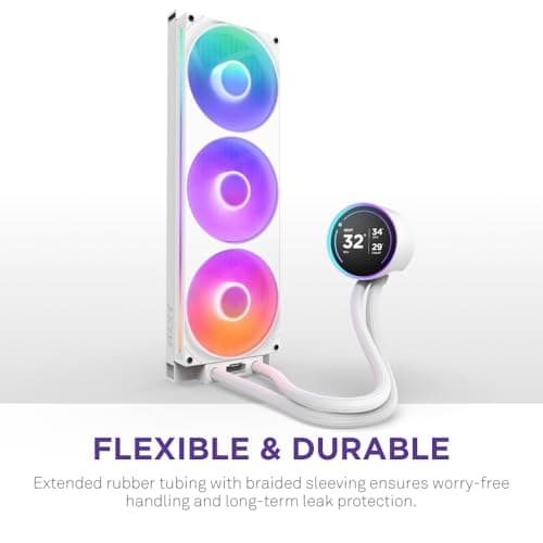 NZXT Kraken Elite RGB (2025) Water 420mm RGB (2025) 98.61 CFM White image