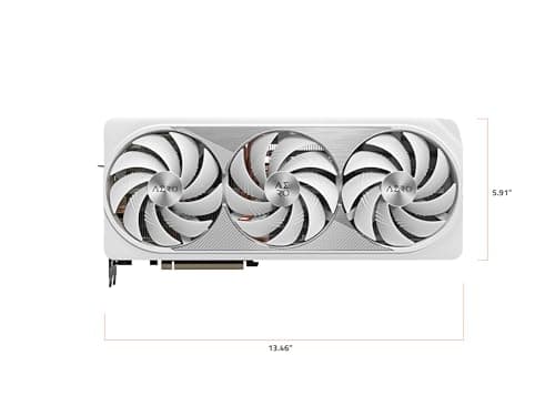Gigabyte AERO OC GeForce RTX 4080 SUPER 16GB GDDR6X White / Silver image