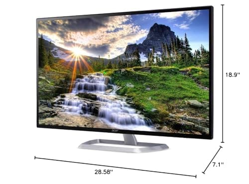 Acer EB321HQU Cbidpx 31.5" 1440p 60Hz IPS Monitor image